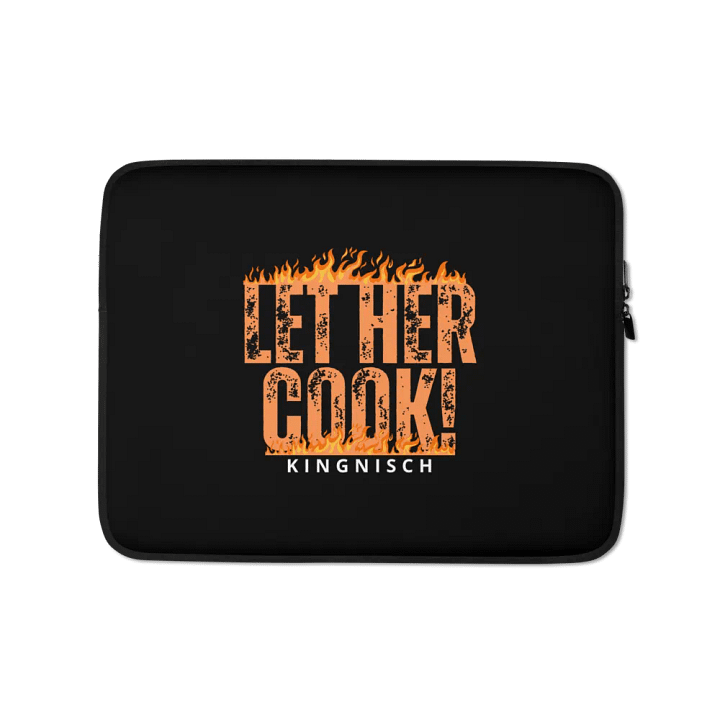 LET HER COOK! Laptop Sleeve product image (1)