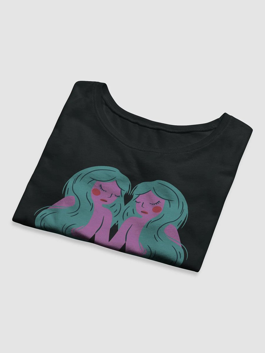 Gemini Zodiac Crop Tee product image (8)