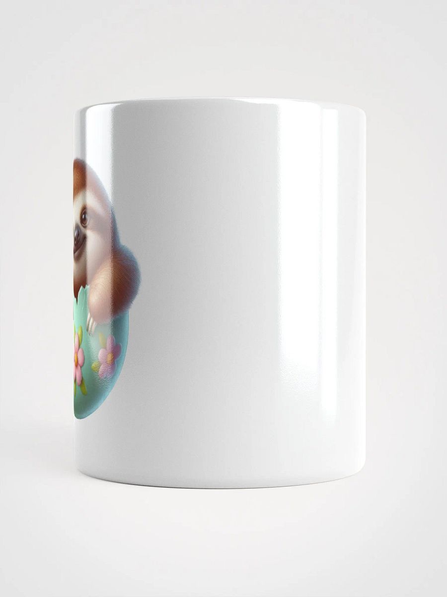 Sloth Easter Egg - White Mug product image (3)