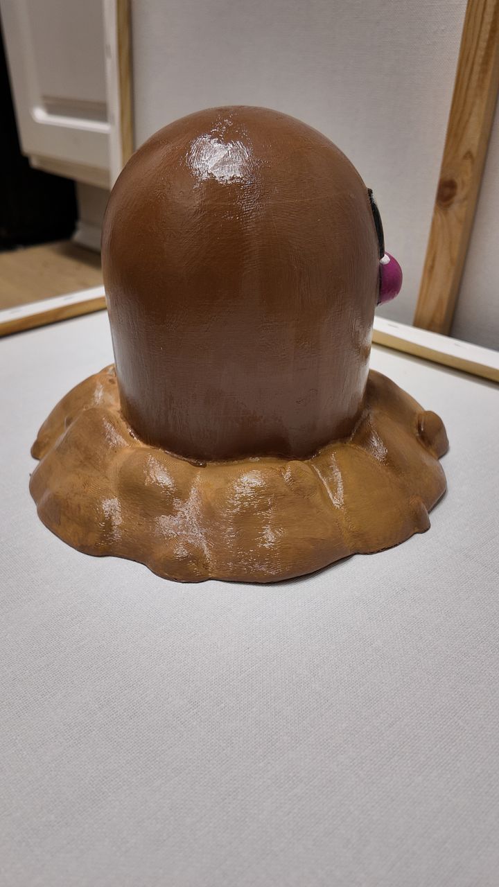 Painted Lifesize Diglet 3D Print product image (2)