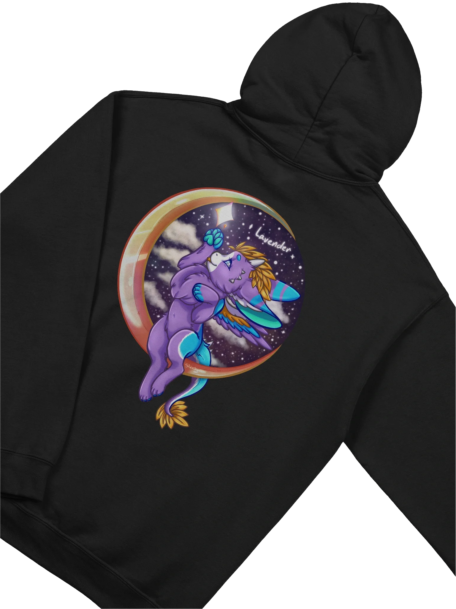Stars Night Sky Pullover Hoodie product image (4)
