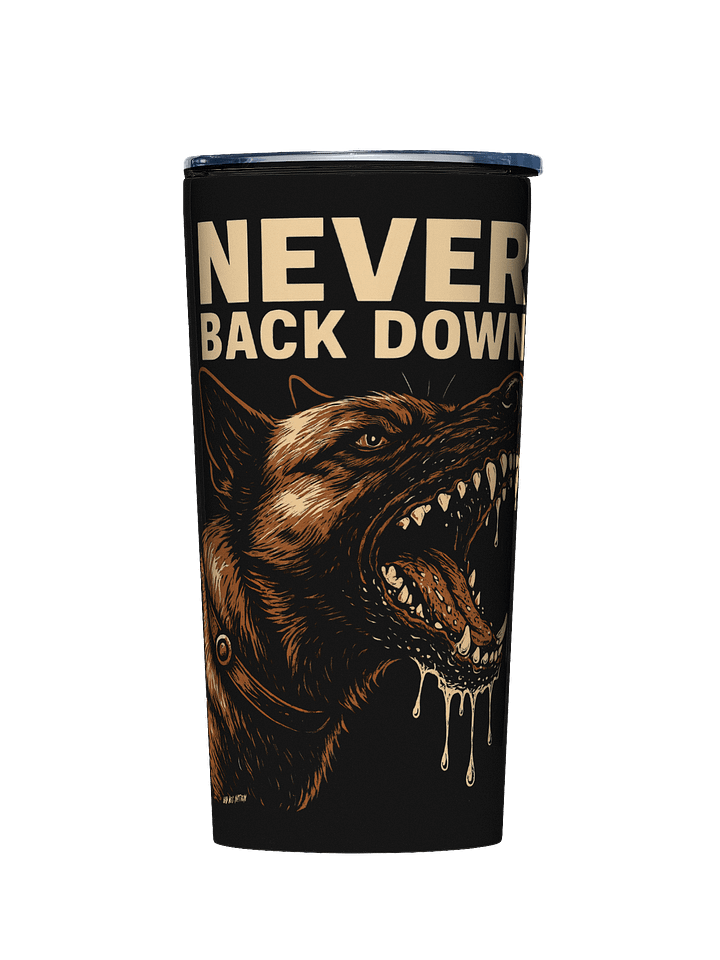 Never Back Down Insulated Tumbler product image (1)