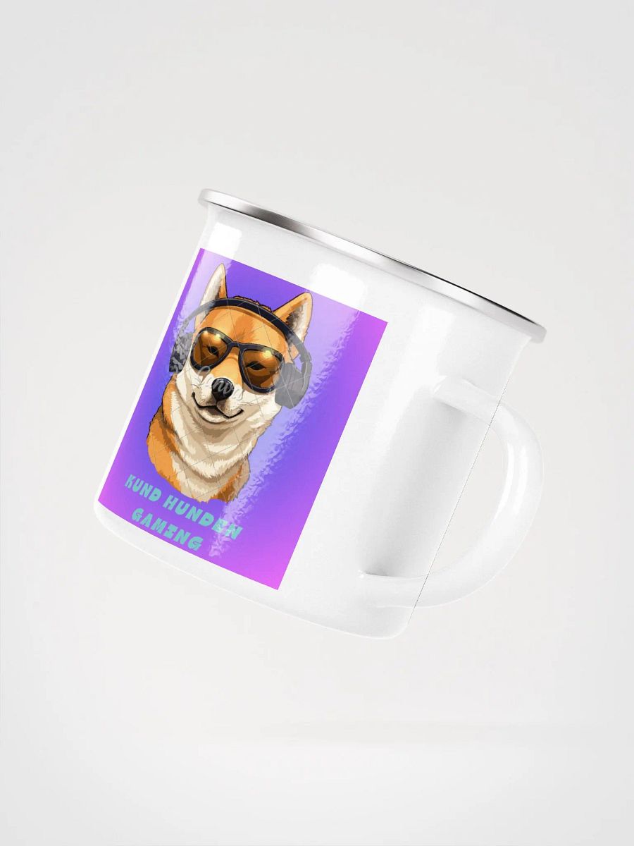 Cool Guy Shiba Inu Enamel Mug product image (3)