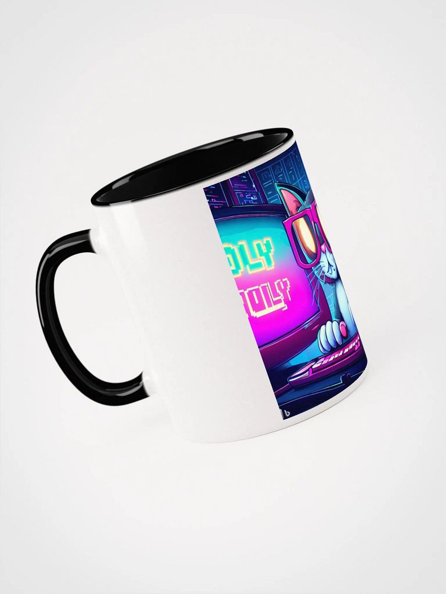 Neon Kitty Computer Mug product image (8)