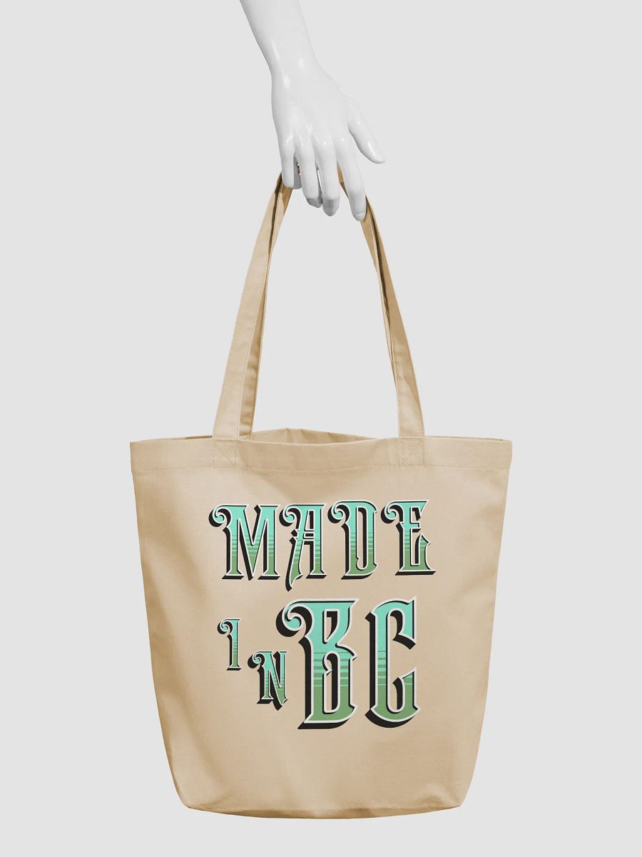 Made In BC British Colombia Vintage Eco-Friendly Tote Bag product image (6)