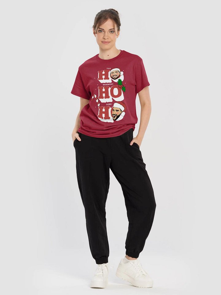 HO HO HO Basement Yard Tee (5 colors) product image (10)