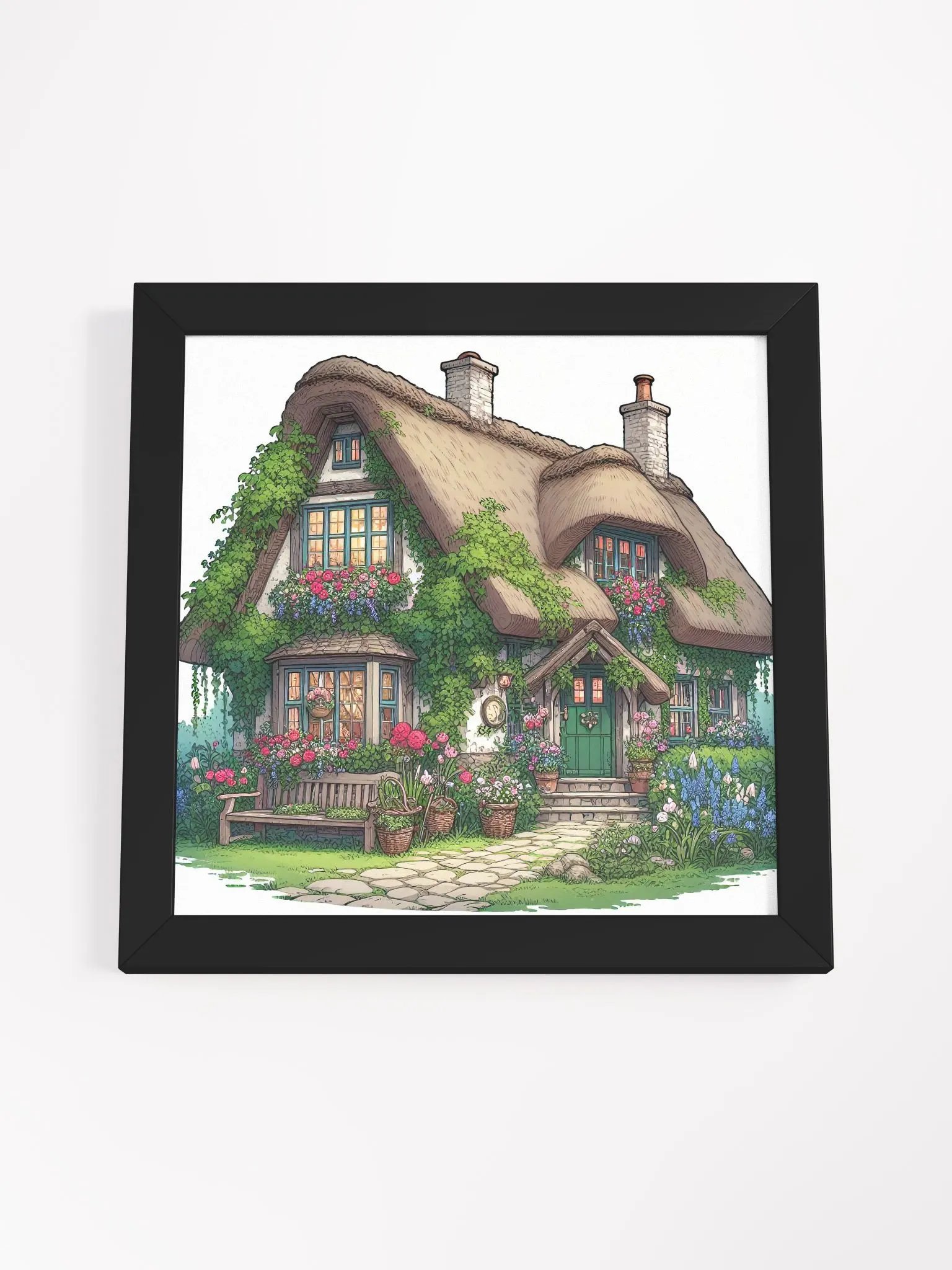 Enchanted Cottage - Framed Matte Poster product image (38)