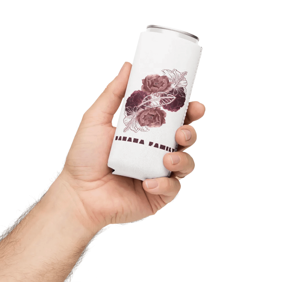 Floral Banana Family Tall Can Koozie product image (4)