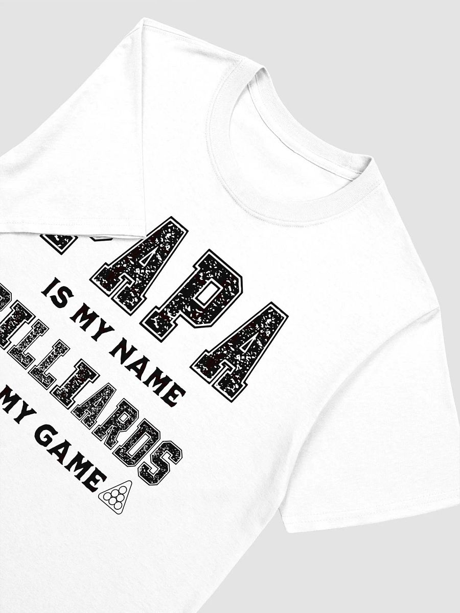 PAPA Is My Name BILLIARDS Is My Game Graphic Tee product image (16)