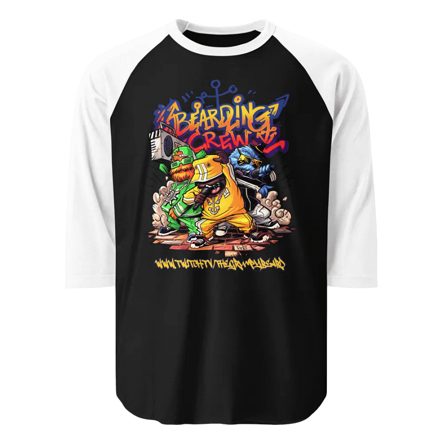 Beardling Crew - Fine Jersey Raglan Tee product image (7)