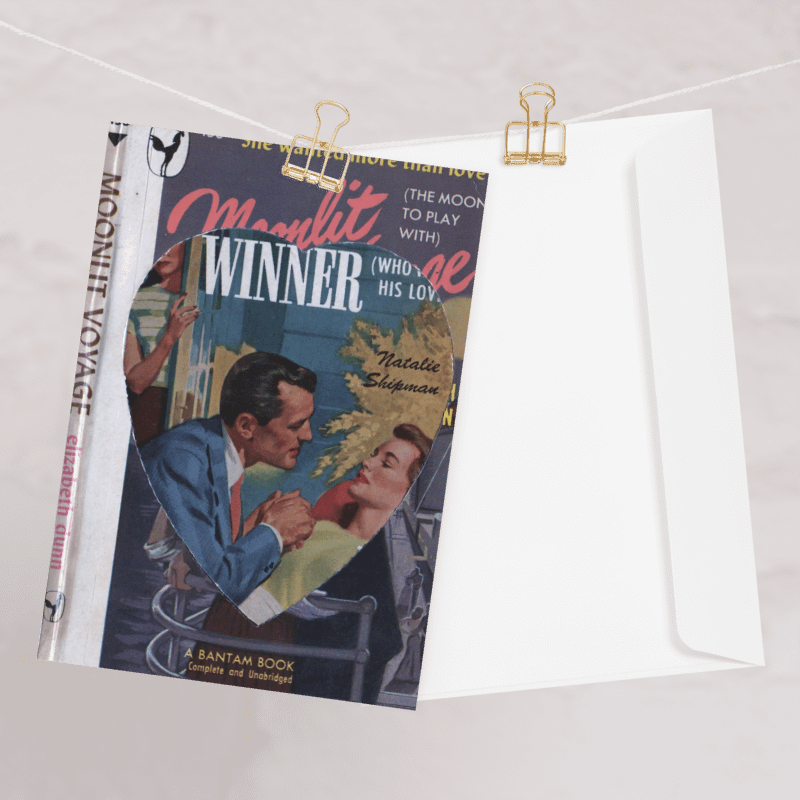 Moonlit Voyage Valentine Card (white inside) product image (6)