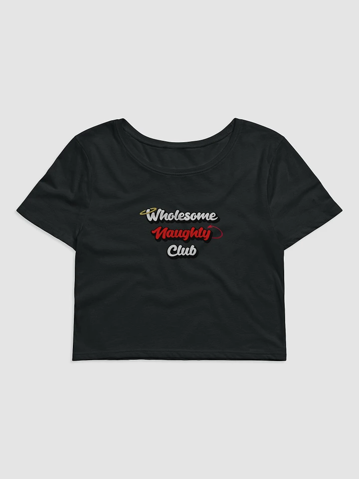 Wholesome Naughty Club Cropped Tee product image (3)