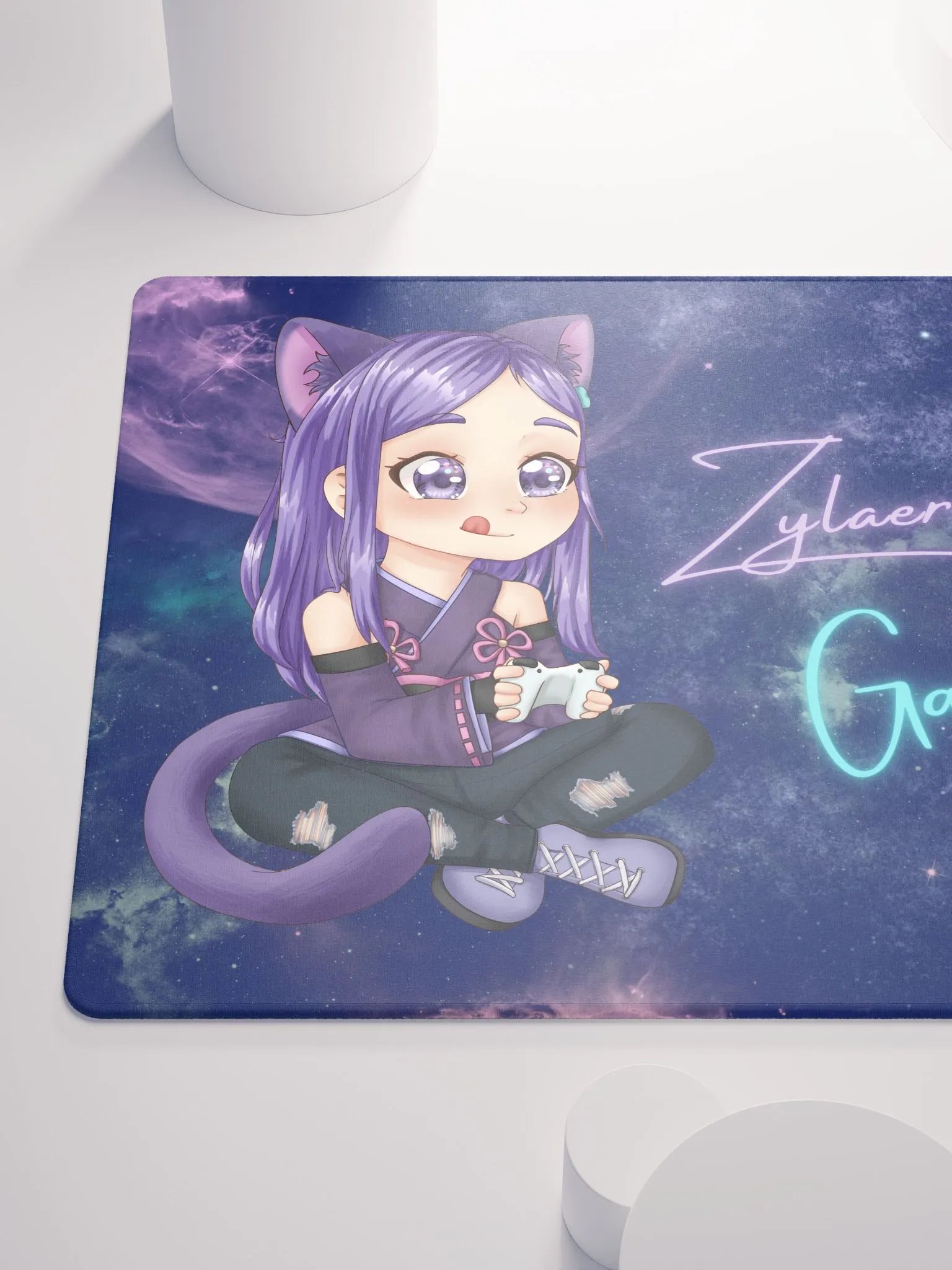 Gamer Girl Mouse Pad product image (6)
