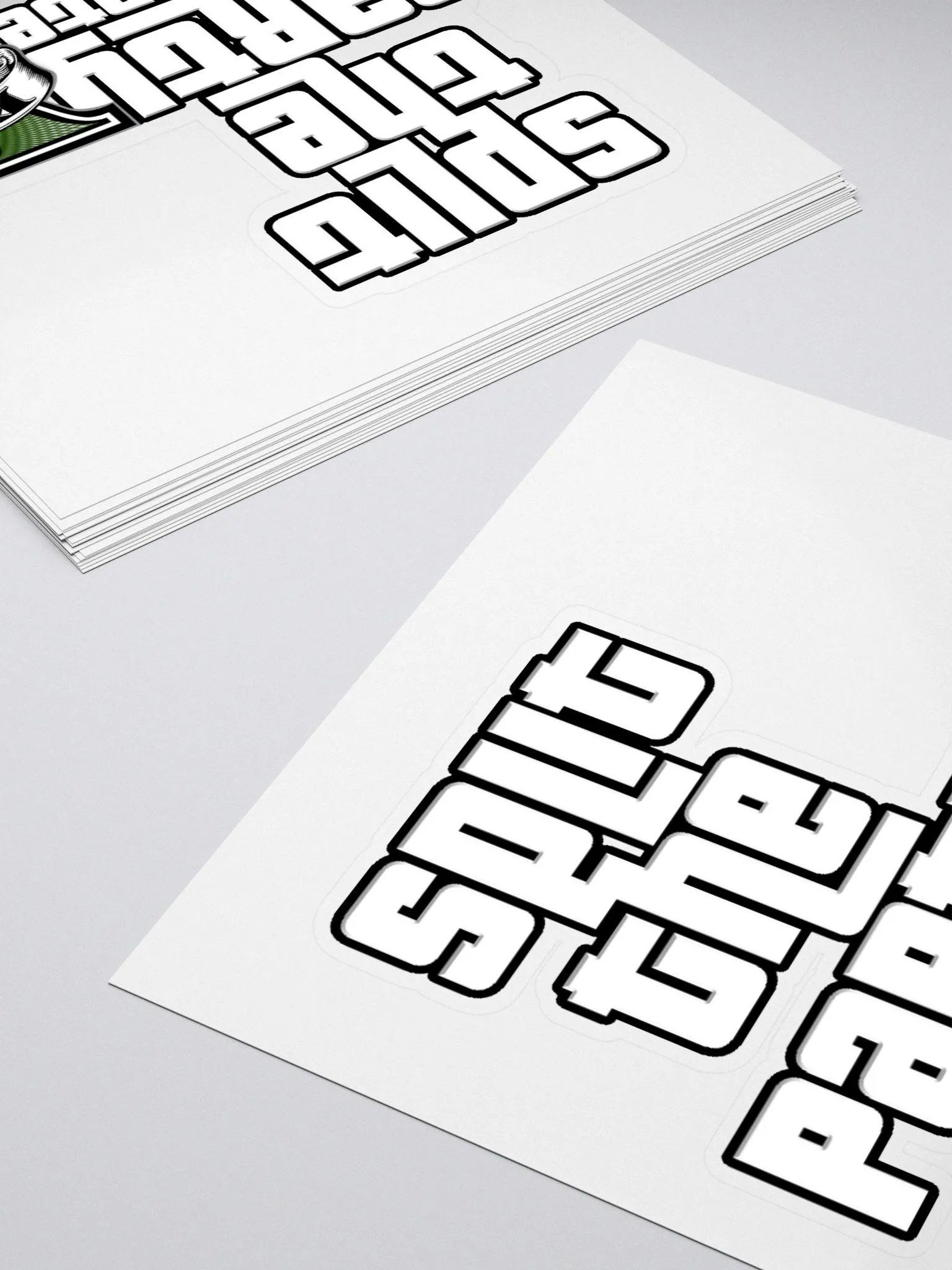 Big Borrowed Vehicle Chapter 5 - Kiss Cut Parody Logo product image (4)