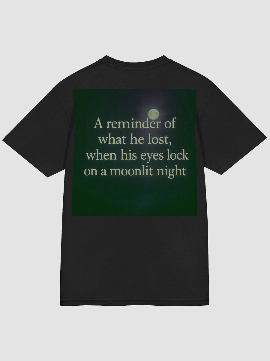 Altarae "Moonlit Reminder" Tee – Black Mist Edition product image (8)