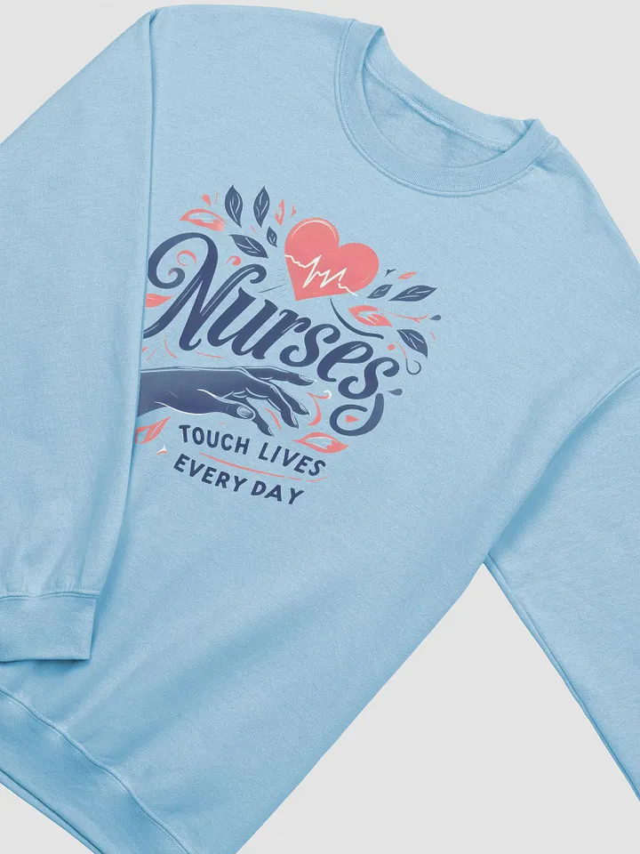 Nurse Heartbeat Script Sweatshirt product image (9)