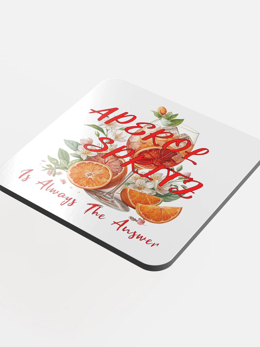Aperol Spritz Is Always The Answer Delight Coaster Set product image (1)