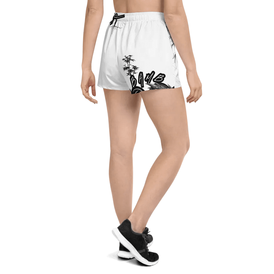 Bamboo Print Unisex Athletic Shorts product image (9)