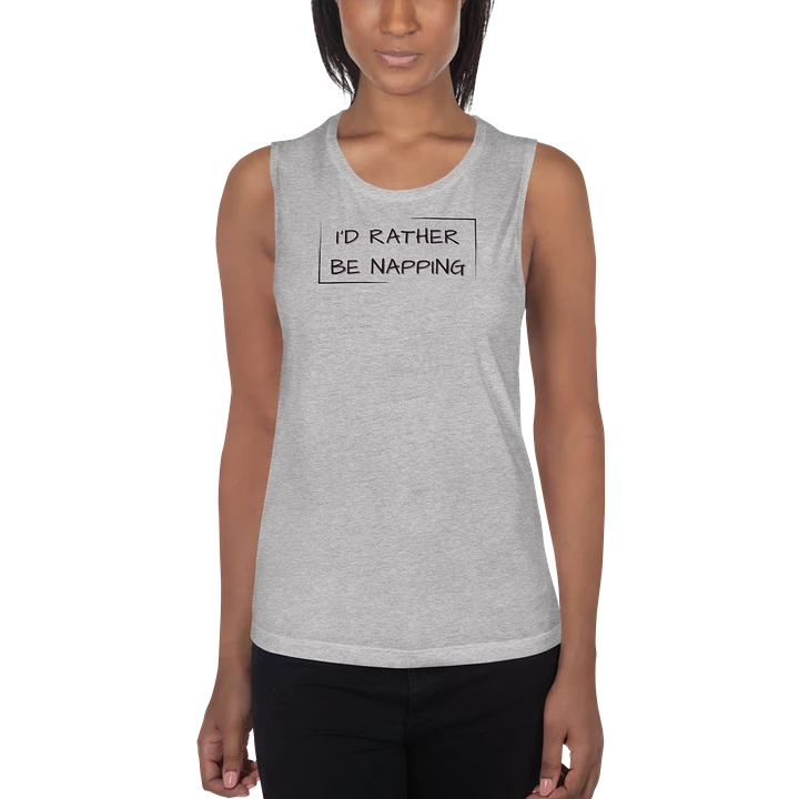 I'd Rather Be Napping tank product image (3)