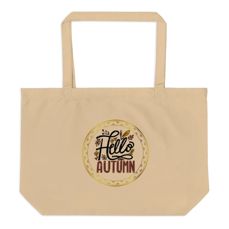 Hello Autumn Twill Tote product image (7)