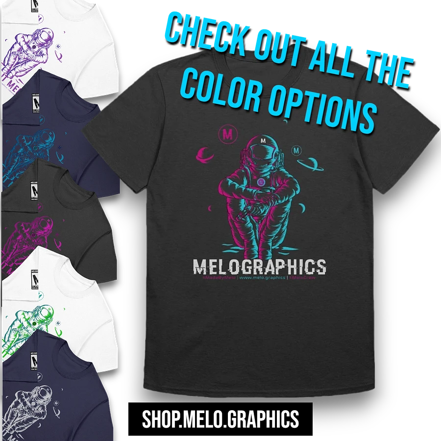 #MeloCrew Vibes: Magenta - Basic T-Shirt | #MadeByMELO product image (4)