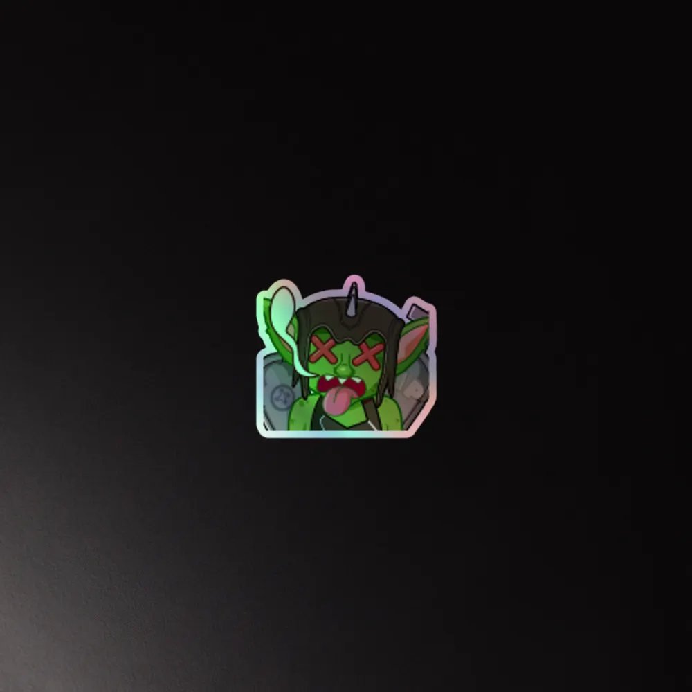 R.I.P. Holographic Sticker product image (4)