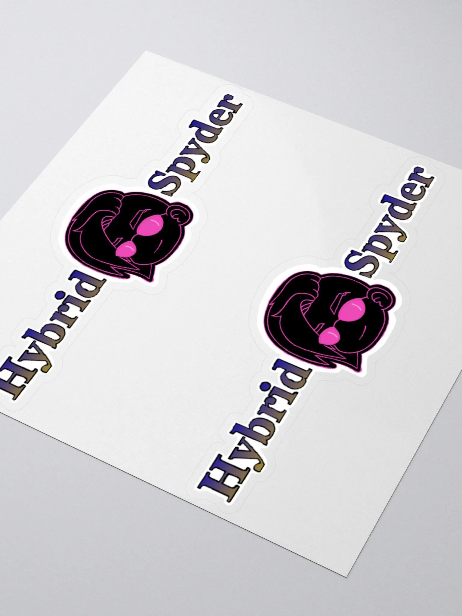 Hybrid Spyder Logo Stickers product image (3)