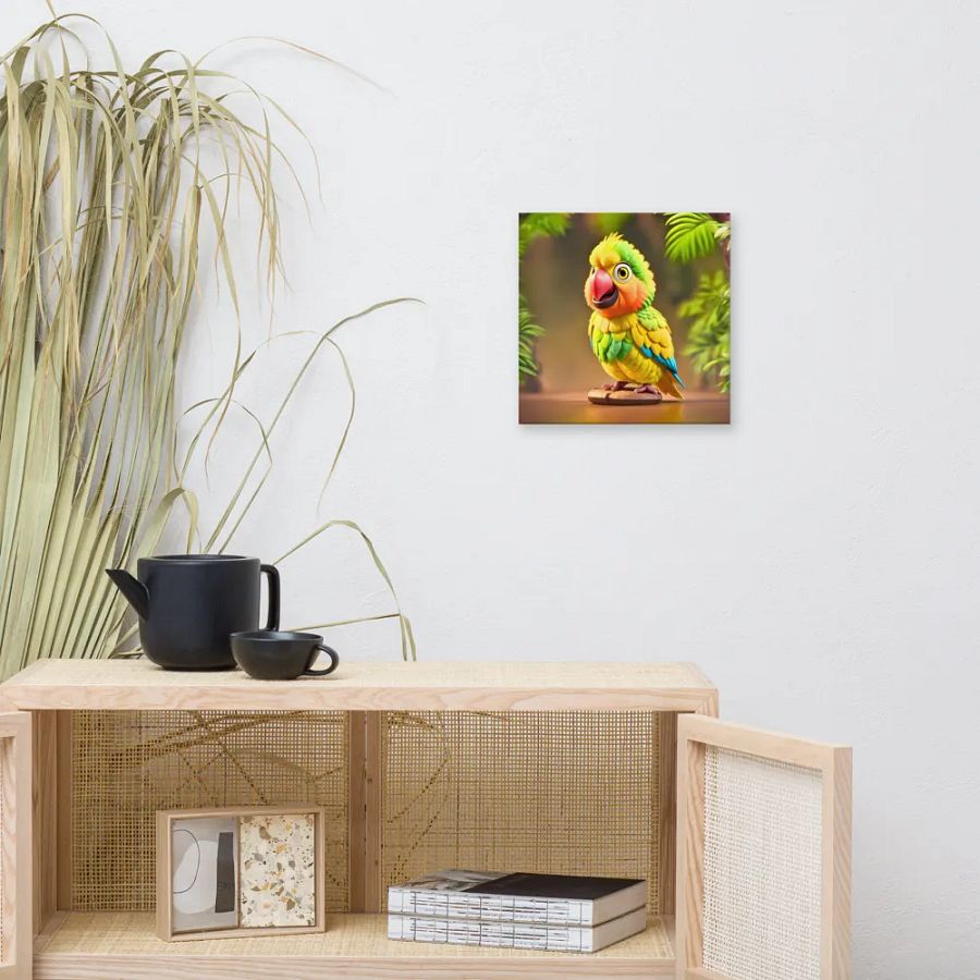 Endangered Species - Mexico - Yellow-headed Parrot Canvas Art product image (9)