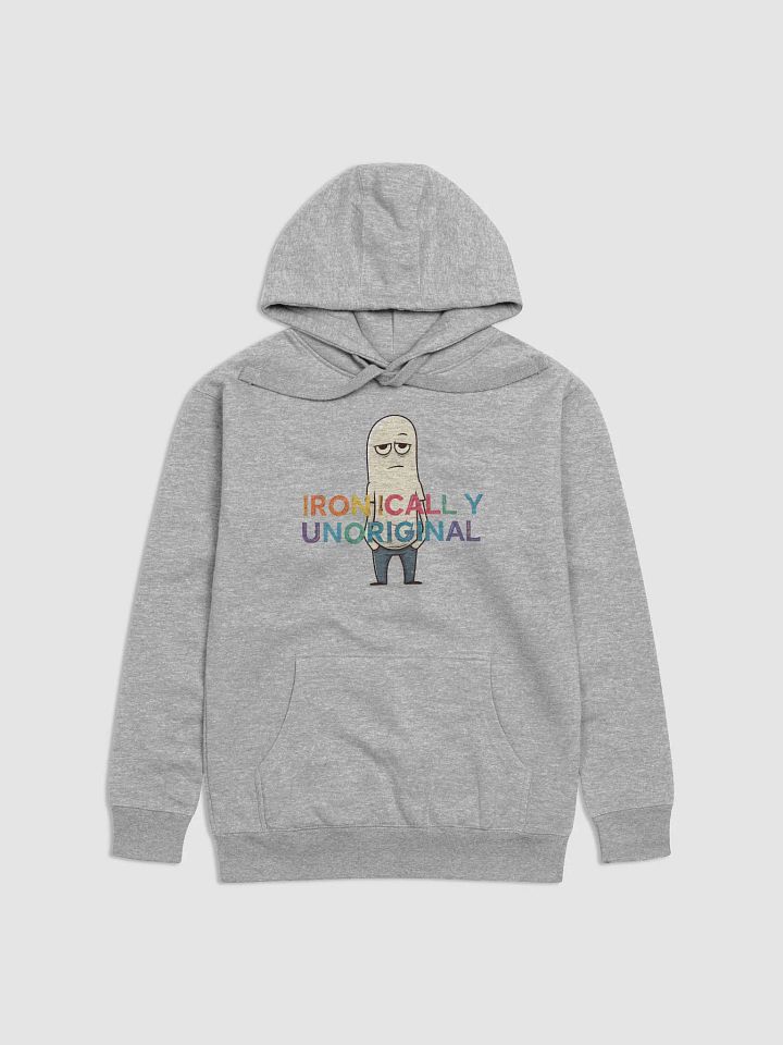 "Ironically Unoriginal" Cotton Heritage Unisex Premium Hoodie product image (12)