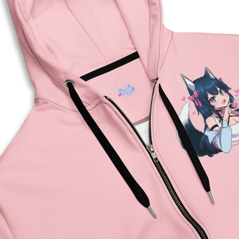 Limited Edition! Blue Fox Hoodie - Pink product image (4)