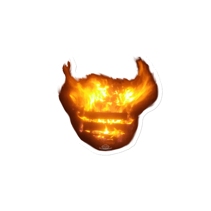 Die-Cut Magnets - Fire Demon product image (2)