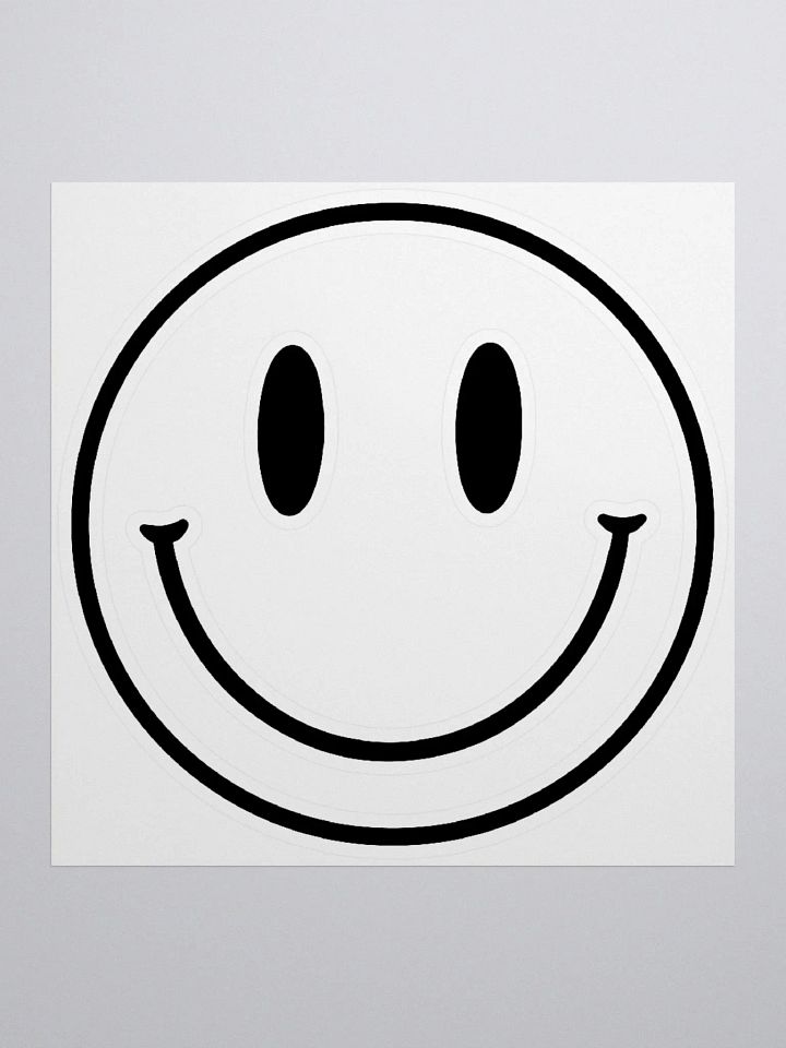 SMILEY FACE STICKER product image (1)