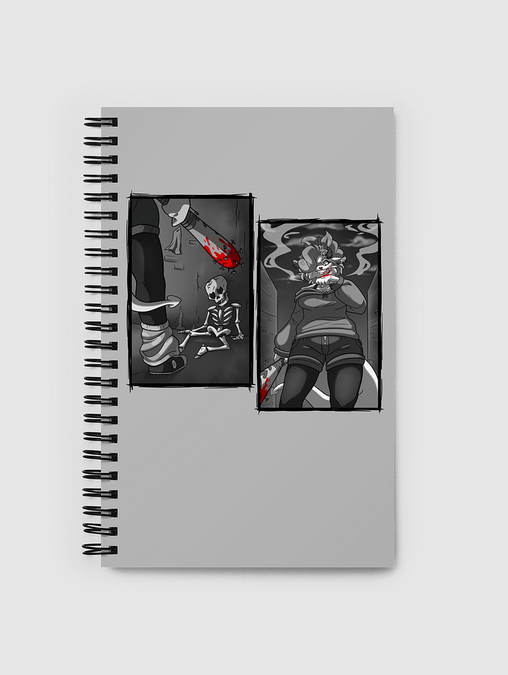 Sketchy's Scuffle | Manga Panel Notebook product image (1)