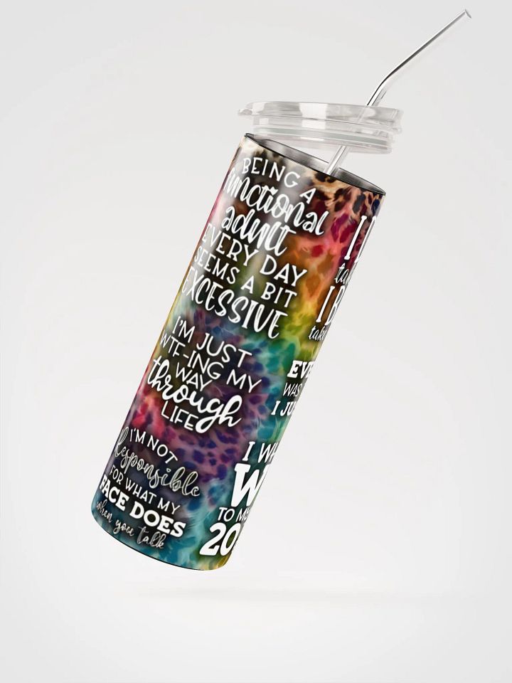 Sarcastic Quotes Stainless Steel Tumbler product image (2)