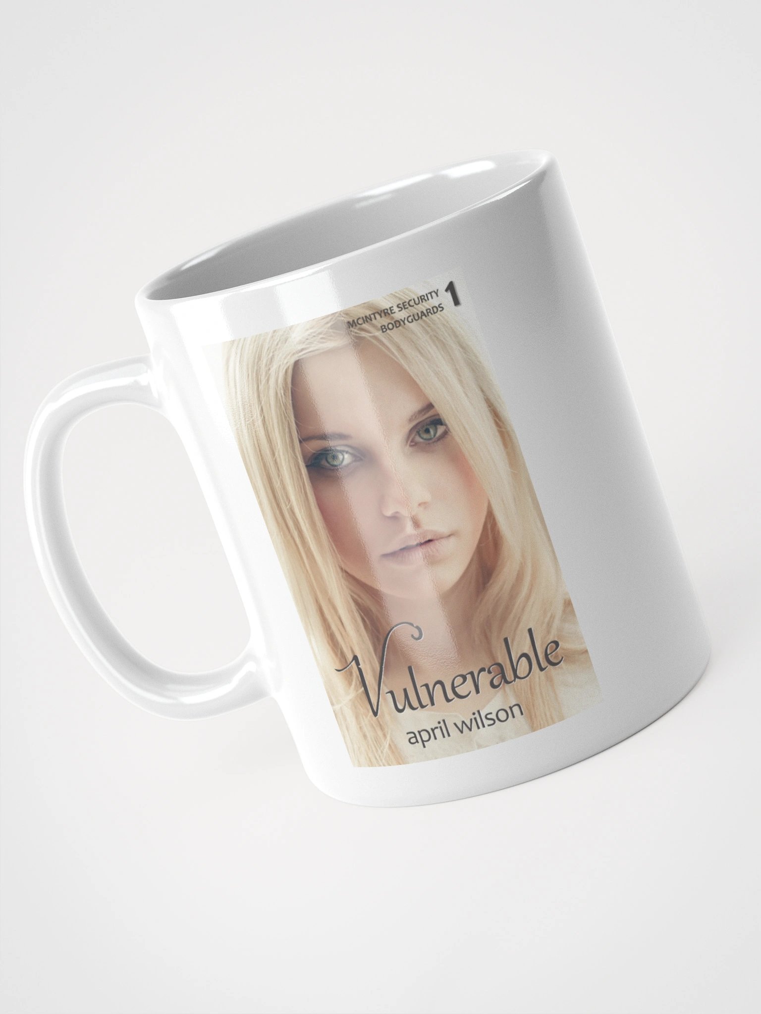 White Ceramic Mug - The original cover of Vulnerable product image (3)