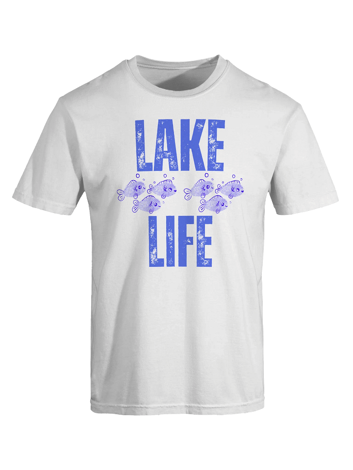 LAKE LIFE T-Shirt with Swimming Fish product image (2)