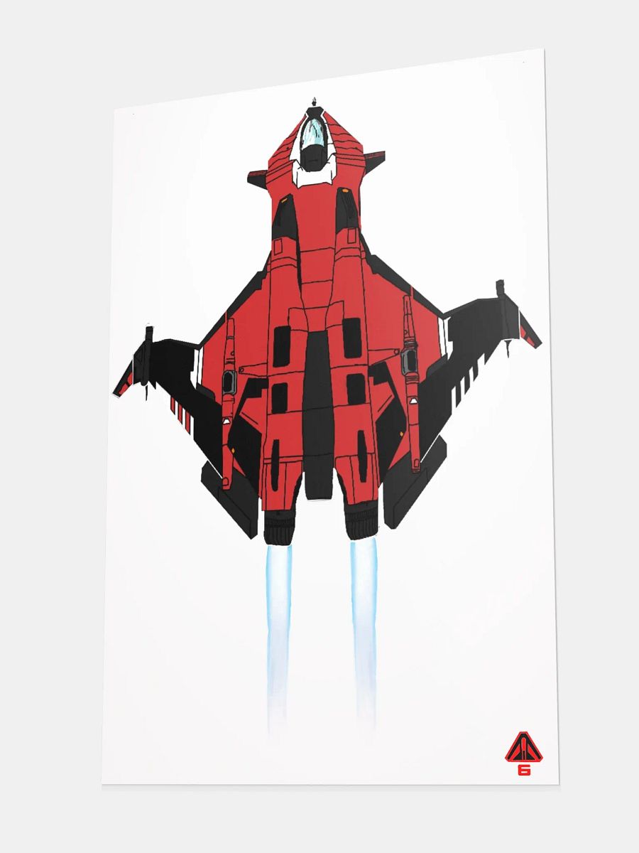 Custom Light Fighter Matte Poster product image (3)