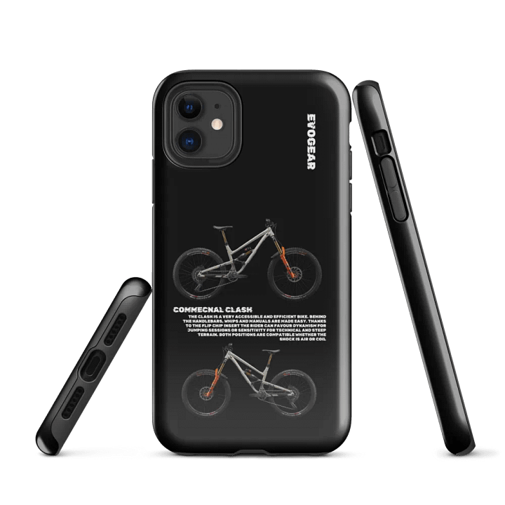 Black Clash iPhone Case product image (1)