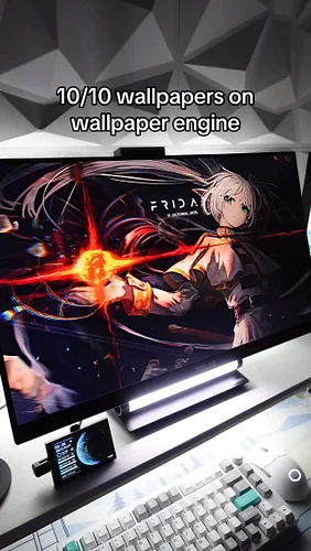 ALL WALLPAPERS 🔗 IN BIO

Wallpaper Engine is on Steam. Rainmeter tutorial for the day/date is linked in my bio @nightxparade ...