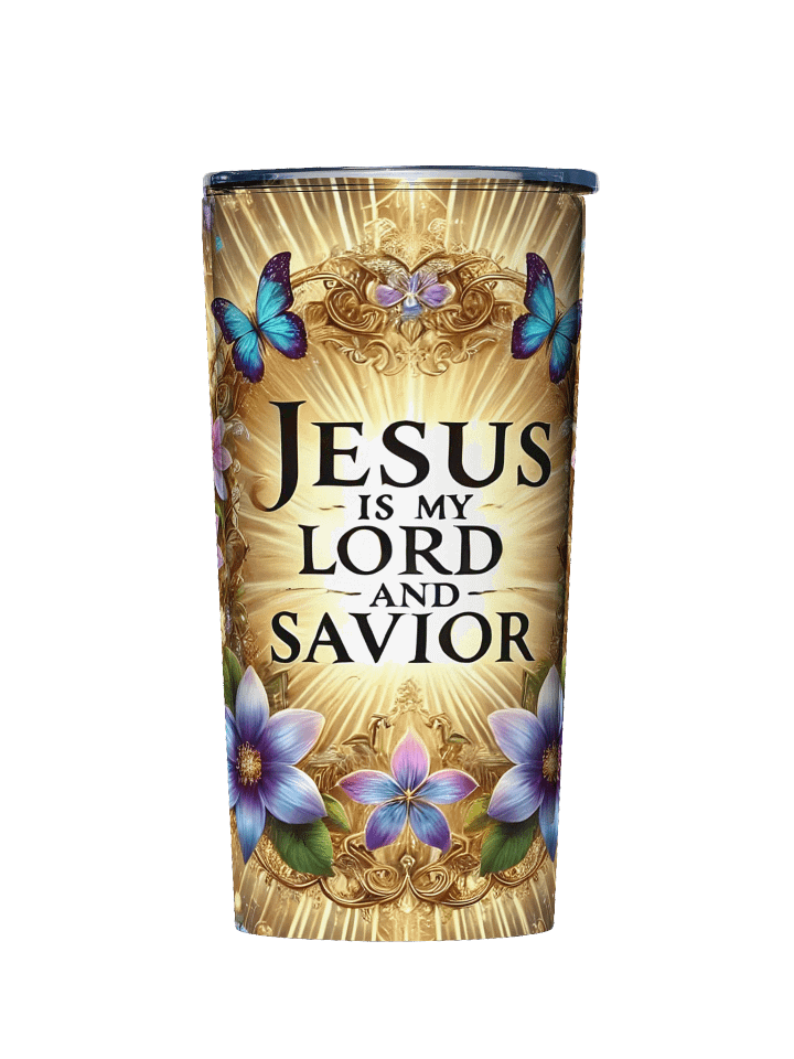 Lift Me Up Lord Jesus Is My Lord And Savior 20oz Stainless Steel Tumbler product image (1)