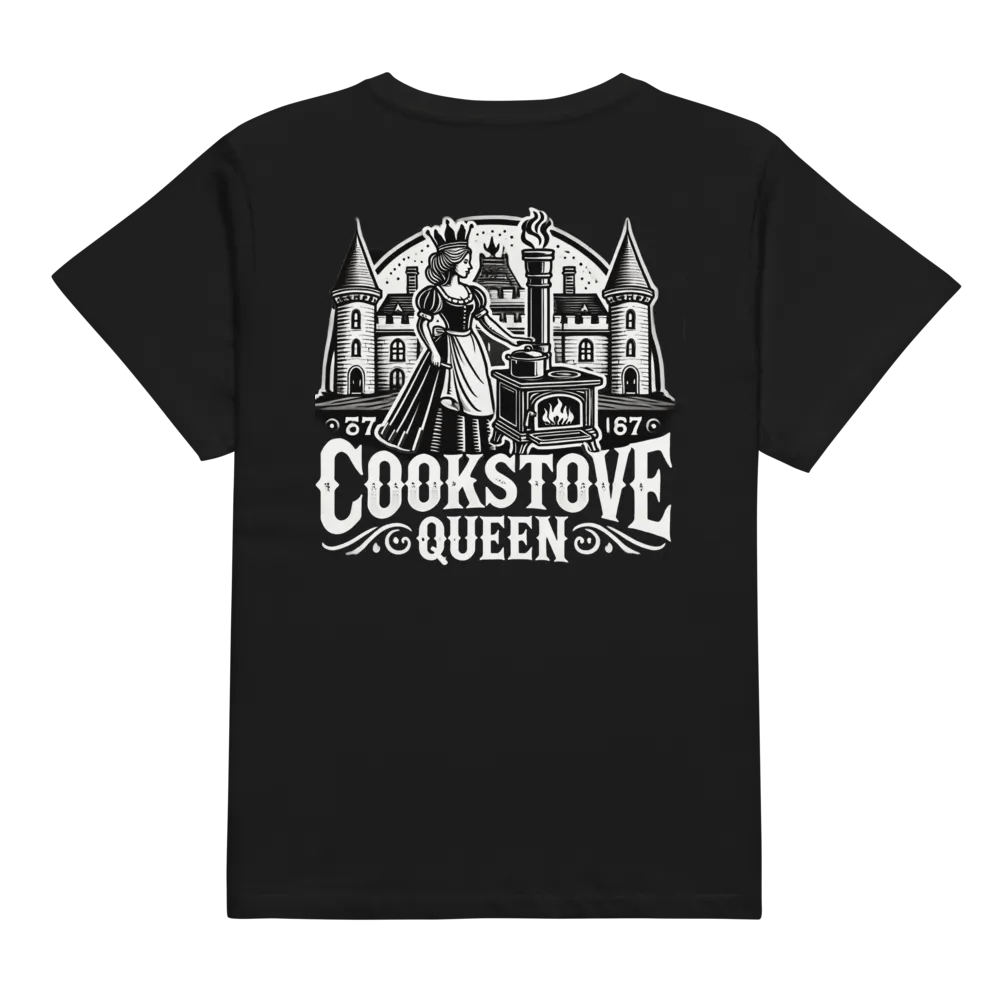Cotton Heritage Women's High-Waisted Cookstove Queen Tee product image (11)