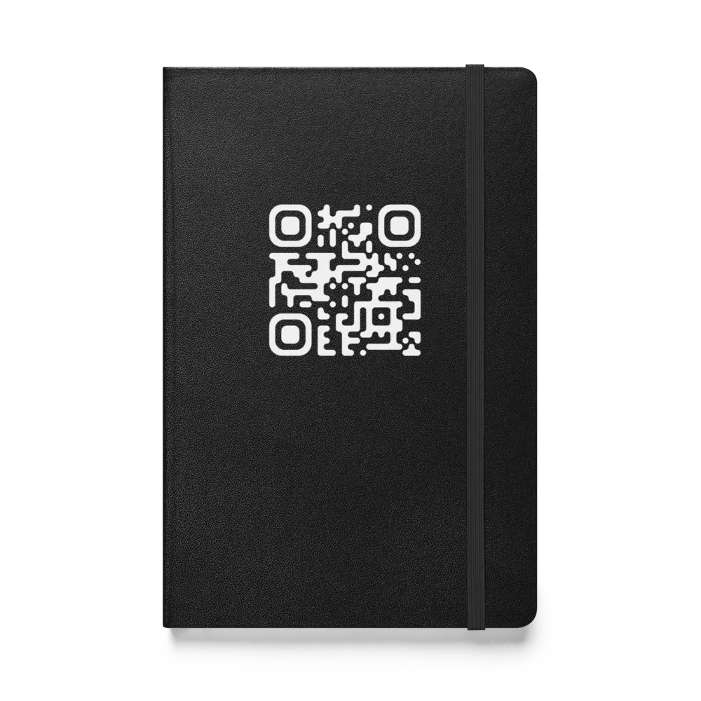 QR Hardcover Journal product image (1)