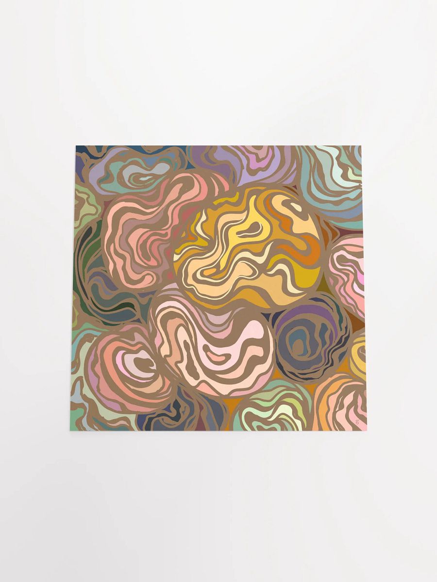 Vibrant Matte Poster Print - Stones No. 1 product image (4)