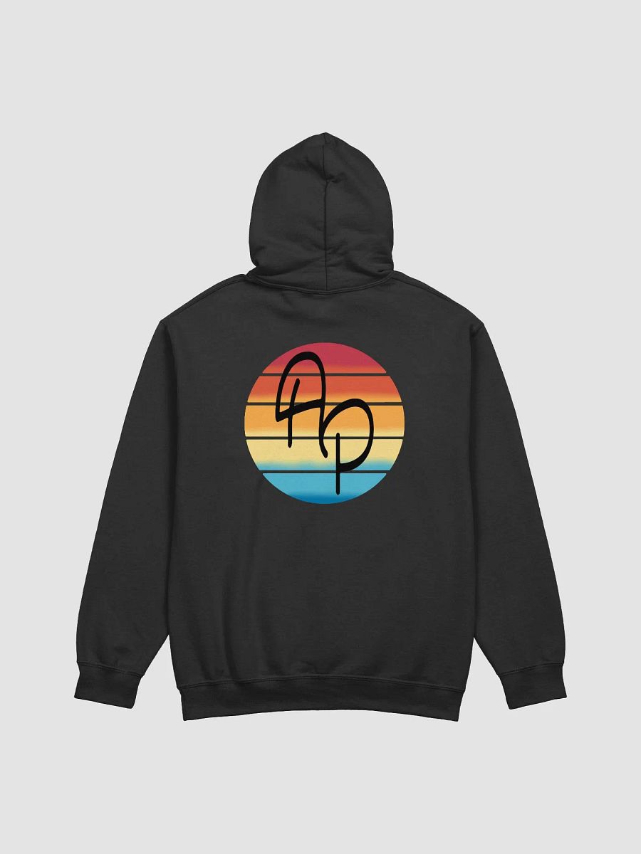 Austin Plays Ombre White Hoodie product image (2)