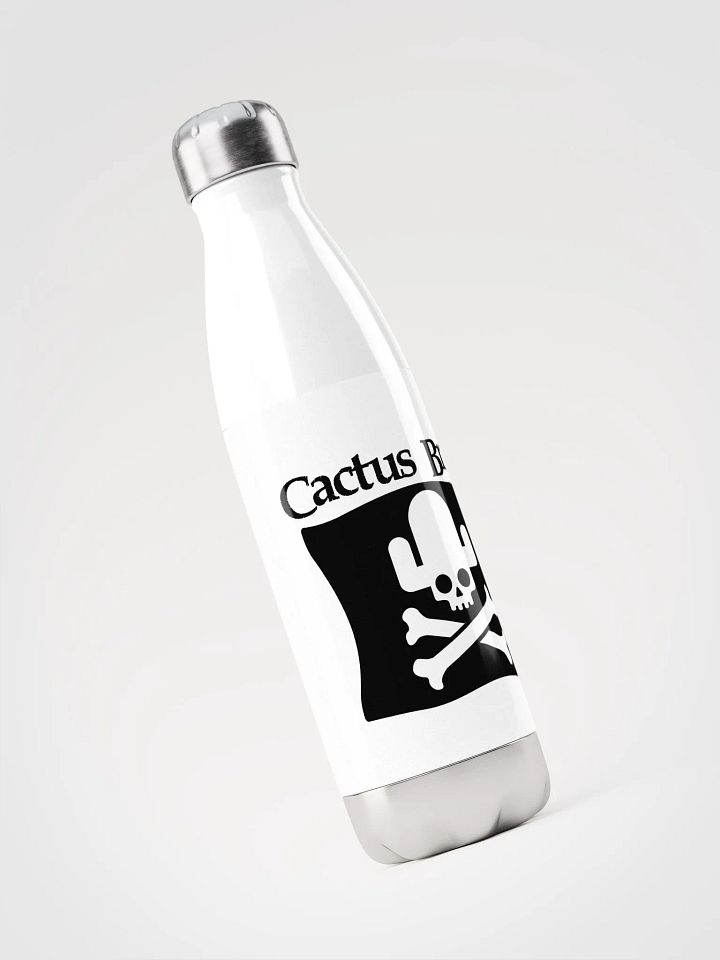 Cactus Brick (Stainless Steel Water Bottle) - Pirate Flag product image (1)