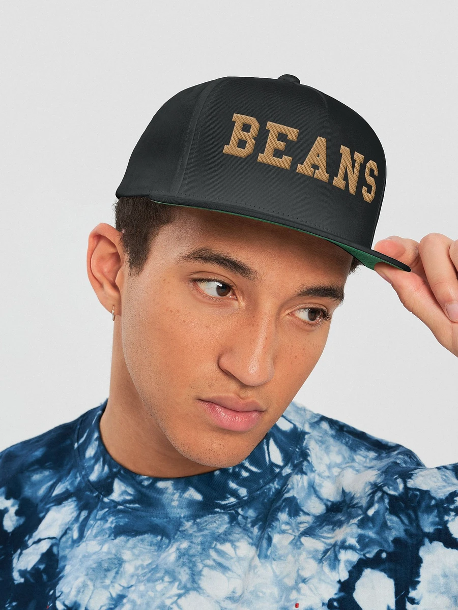 BEANS embroidered snapback hat product image (13)