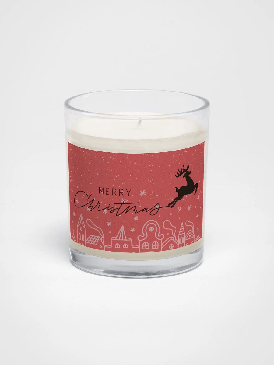 Festive Reindeer Soy Wax Candle product image (1)