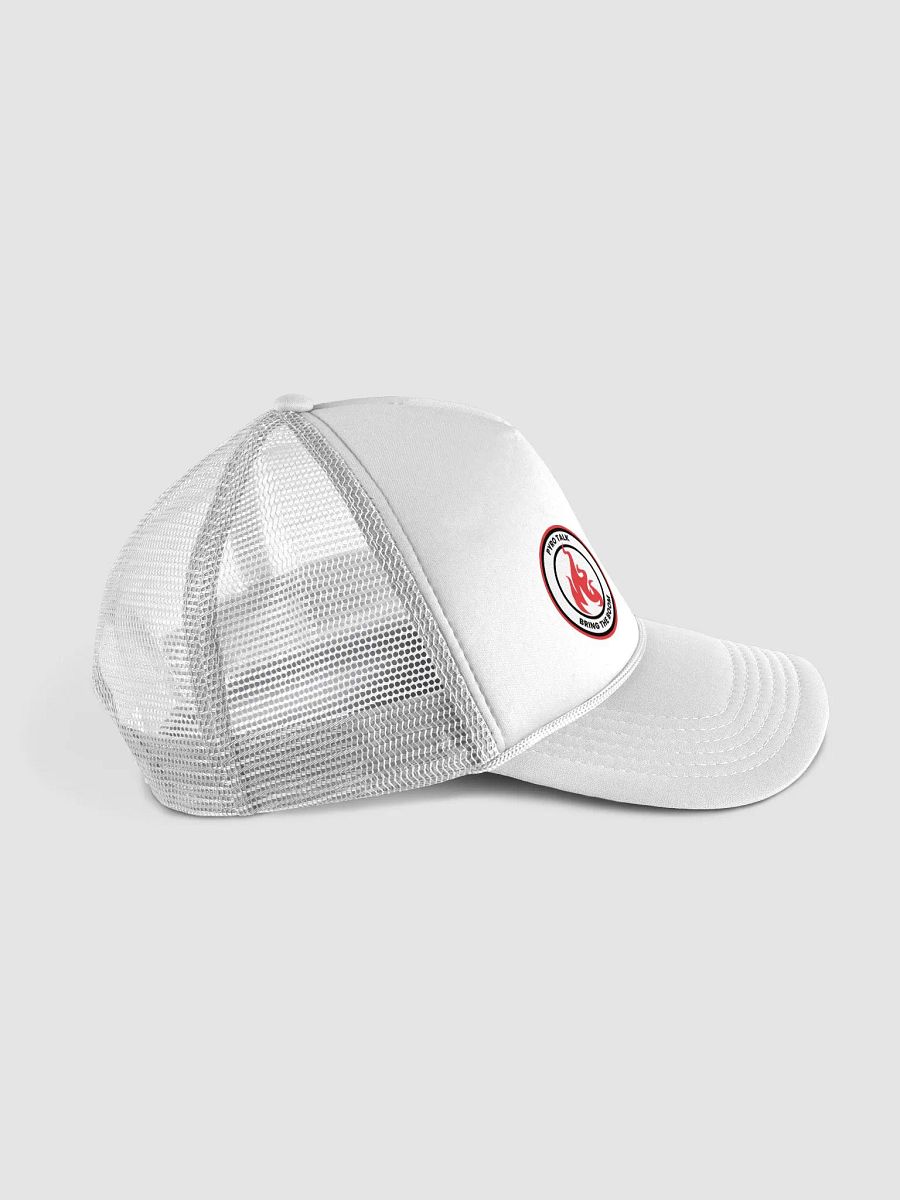 Pyro Talk Trucker Hat White product image (3)