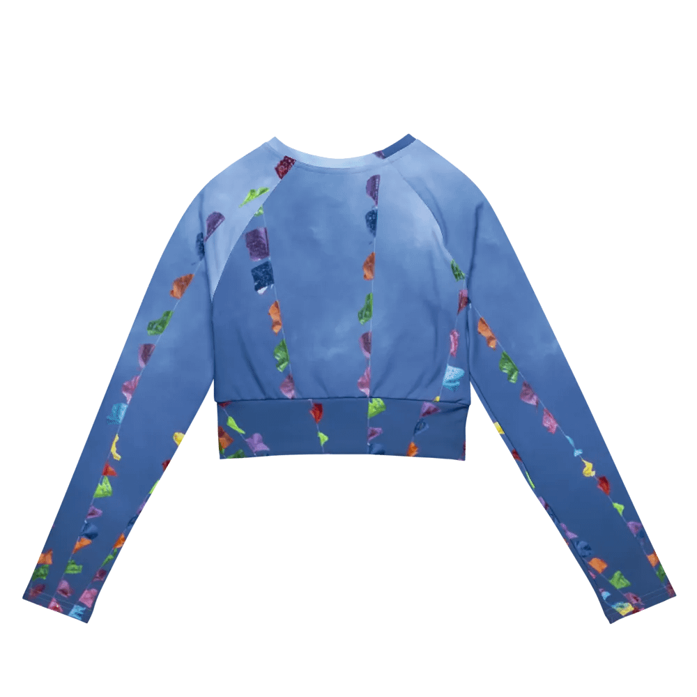Papel Picado Long Sleeved Crop Top product image (7)