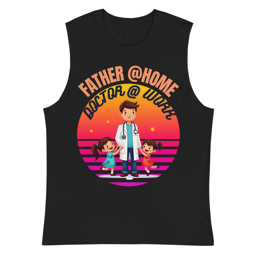 Father @ Home, Doctor @ Work Muscle Tank product image (3)